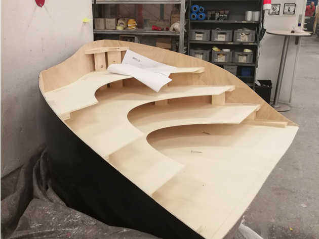 Set design — Mass, film de Pierre Pauze — Usinage CNC à l'atelier