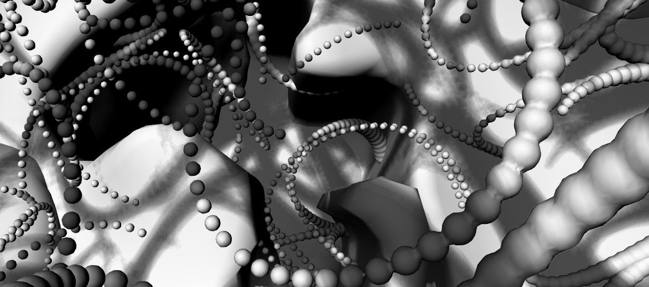Environnement VR — Photophobia, Sanni Est — Texture kaléidoscopique
