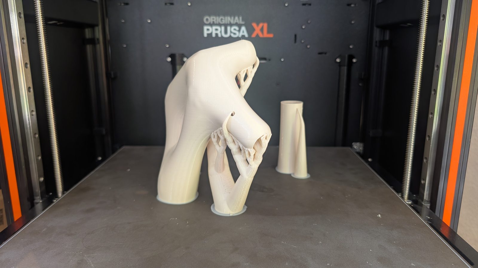 Starting with the Limbs — l'atelier — Sur la Prusa XL : la gravité contre les branches