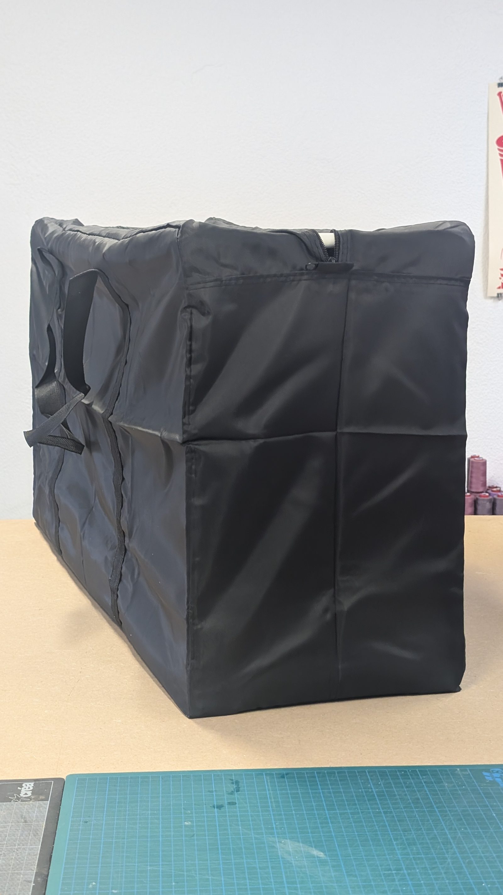 Starting with the Limbs — l'atelier — Un des quatre sacs, prêt pour l'avion