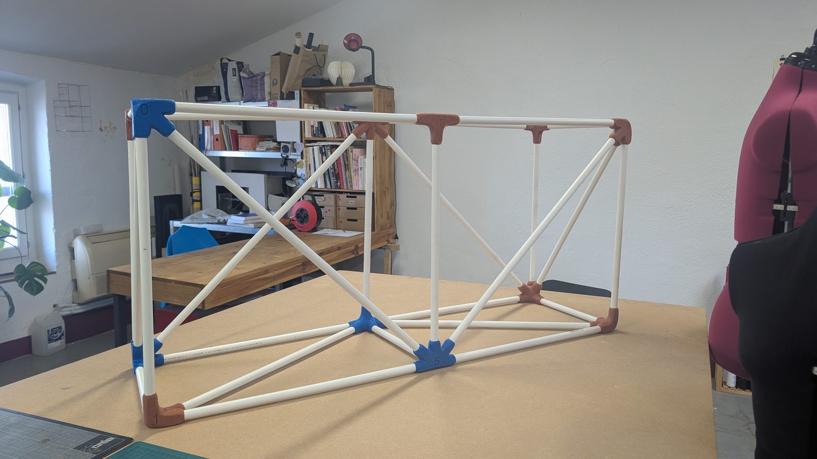 Starting with the Limbs — l'atelier — La structure intérieure d'un sac, sur le même principe