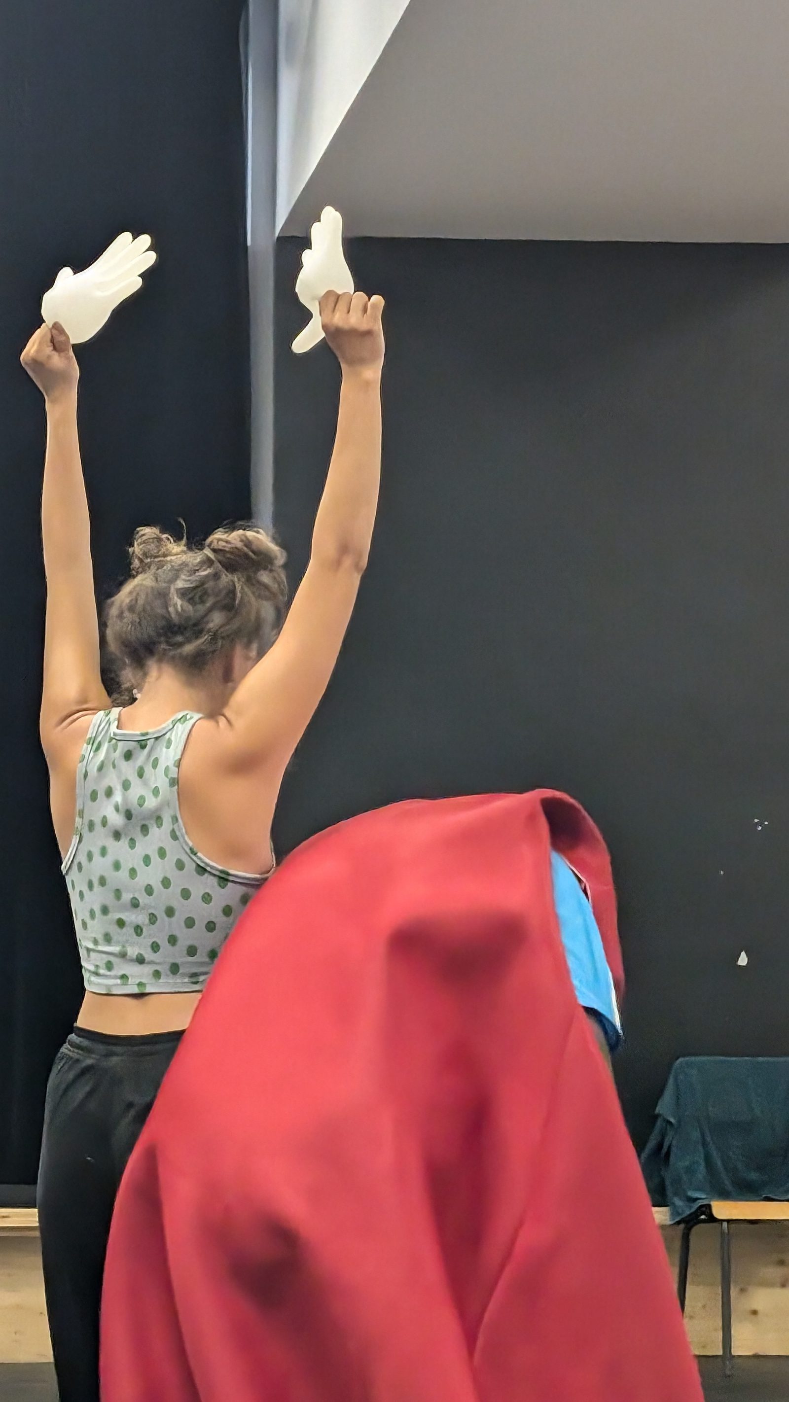Limbs — Essai en atelier, détail du dispositif