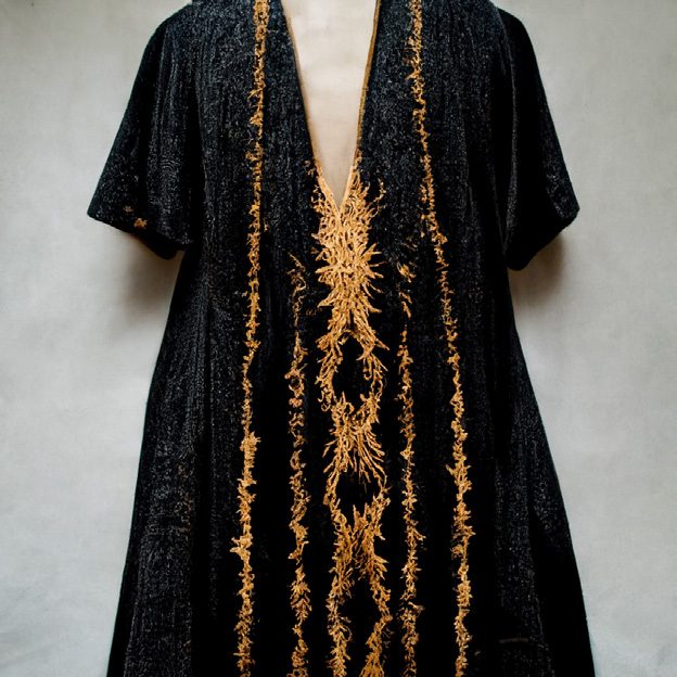 Thalassic Kaftan — Variation sur la fente centrale — densité du semis