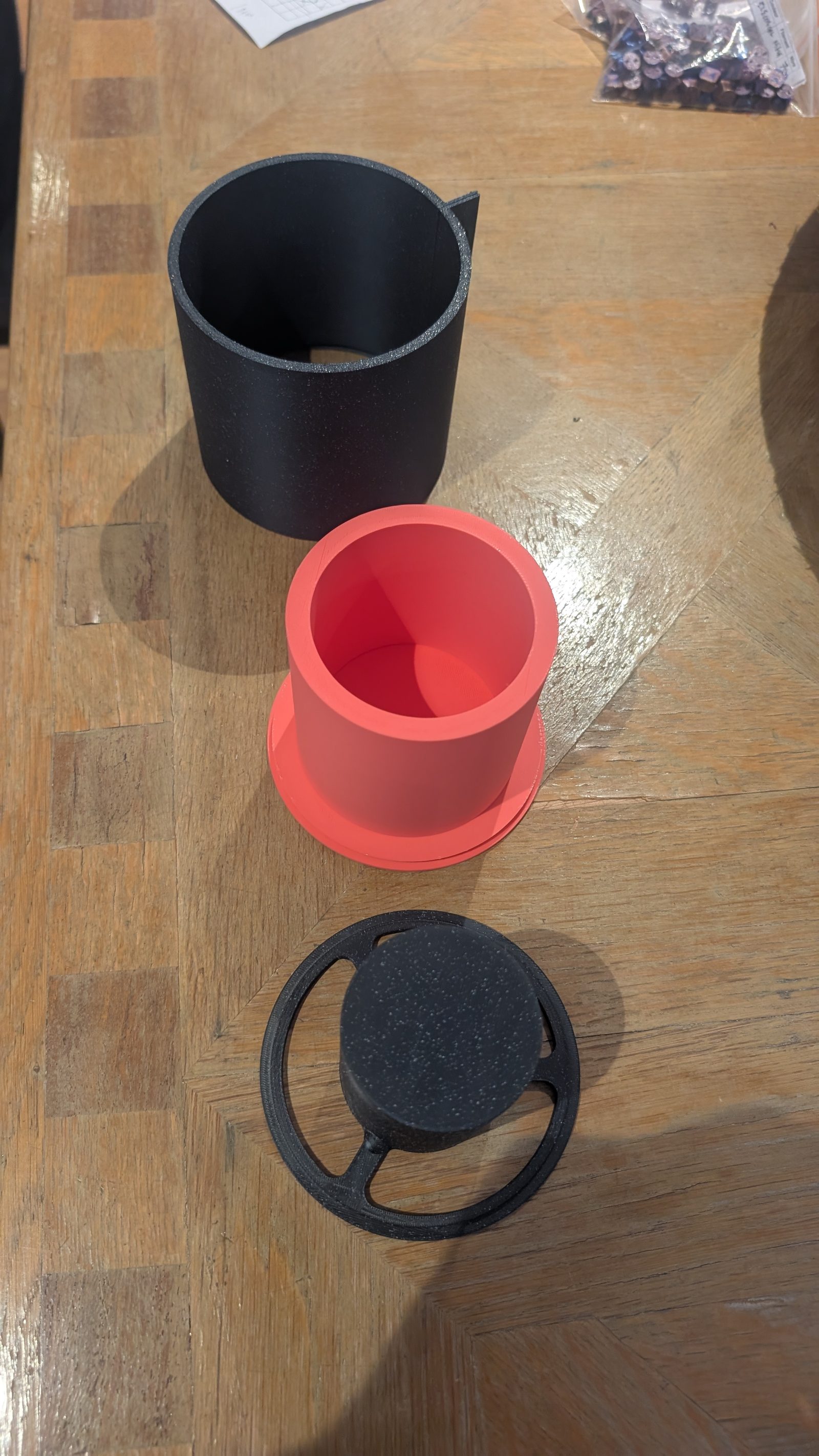 Tiflik — Moule Tiflik en trois parties, impression FDM